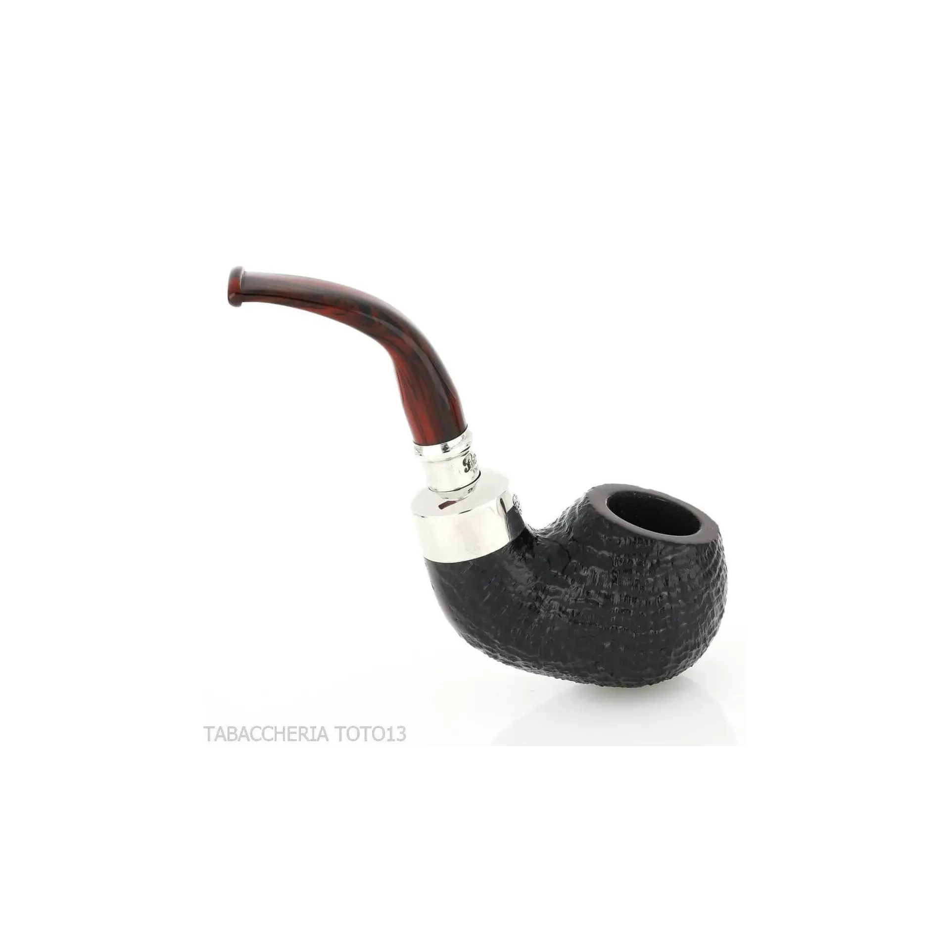 Peterson Newgrange spigot Sandblasted XL02 Fishtail Bent Apple - Pipe