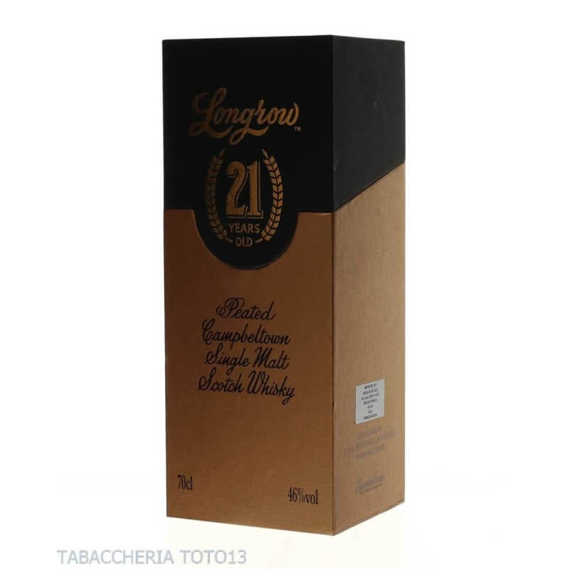 Longrow Peated Single Malt 21 y.o. Limited release Vol.46% Cl.70 - Springbank Distillery