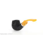Pipa Oak forma Bent Apple in legno di morta - Pipe