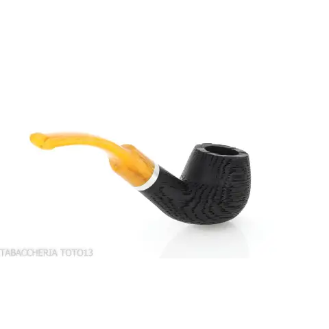 Pipa Oak forma Bent Apple in legno di morta - Pipe