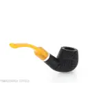 Pipa Oak forma Bent Apple in legno di morta - Pipe
