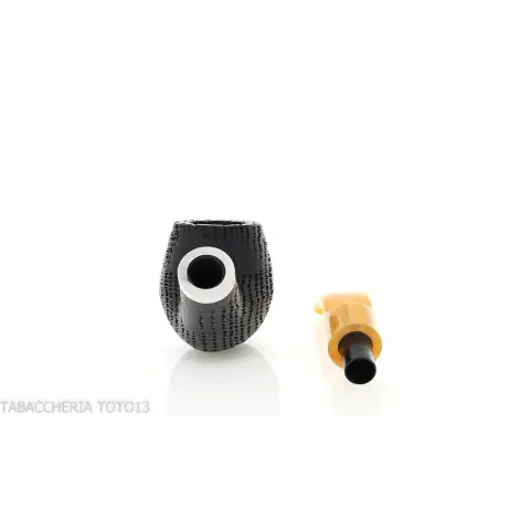 Pipa Oak forma Bent Apple in legno di morta - Pipe