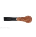 Pipa Billiard curva in radica chiara - Pipe