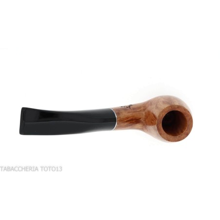 Pipa Billiard curva in radica chiara - Pipe