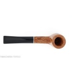Pipa Billiard dritta in radica naturale lucida - Pipe