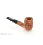 Pipa Billiard dritta in radica naturale lucida - Pipe