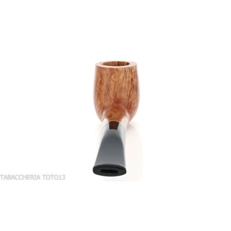 Pipa Billiard dritta in radica naturale lucida - Pipe
