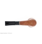 Pipa Dublin curvada en brezo natural brillante - Pipas de Tabaco