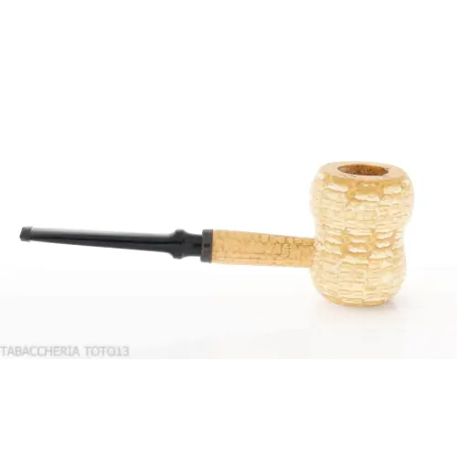 Missouri Meerschaum great Dane pipa para fumar tabaco en una mazorca recta - Pipas de Tabaco