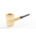 Missouri Meerschaum great Dane smoking pipe for tobacco in a straight cob-Missouri Meerschaum Corn Cob