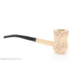 Missouri Meerschaum great Dane pipa in pannocchia curva - Pipe