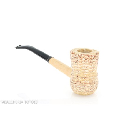 Missouri Meerschaum great Dane pipe à fumer pour le tabac dans du maïs incurvé - Pipe Pour le Tabac - Cob