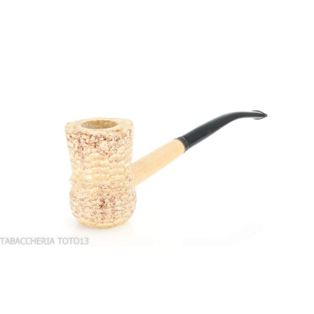 Missouri Meerschaum great Dane pipe à fumer pour le tabac dans du maïs incurvé - Pipe Pour le Tabac - Cob
