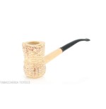 Missouri Meerschaum great Dane pipe à fumer pour le tabac dans du maïs incurvé - Pipe Pour le Tabac - Cob