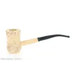 Missouri Meerschaum great Dane pipa in pannocchia curva - Pipe