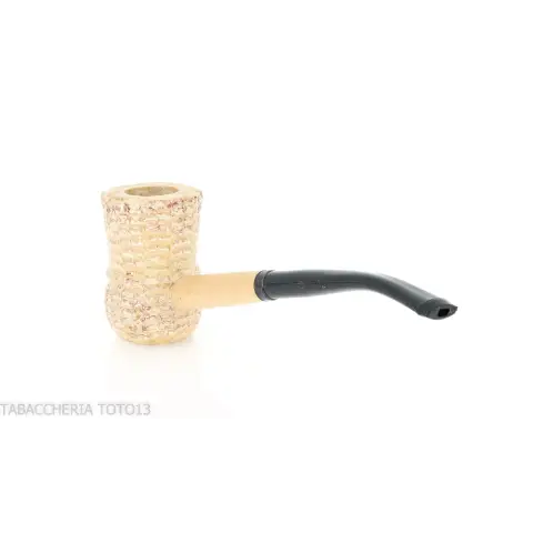 Missouri Meerschaum great Dane pipa in pannocchia curva - Pipe