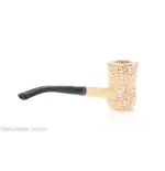 Missouri Meerschaum great Dane pipa in pannocchia curva - Pipe