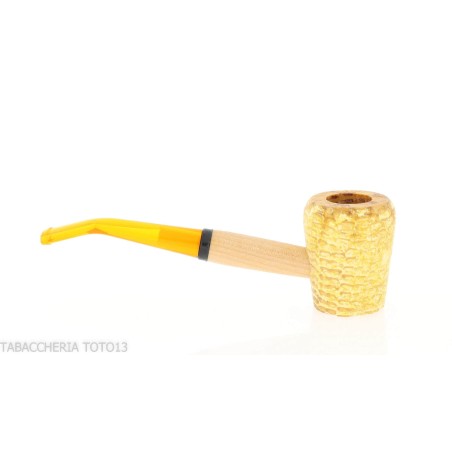 Corncob pipe in Missouri Legend curve - Tobacco Pipes - Cob