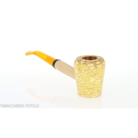 Corncob pipe in Missouri Legend curve - Tobacco Pipes - Cob