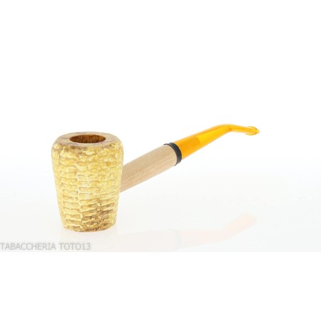 Corncob pipe in Missouri Legend curve - Tobacco Pipes - Cob
