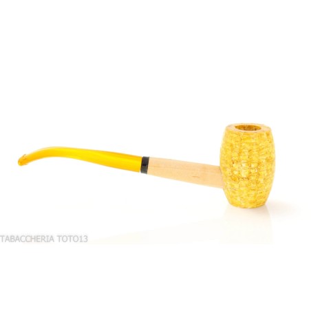 Corncob pipe Missouri model curve Mizzou Bent without filter - Tobacco Pipes