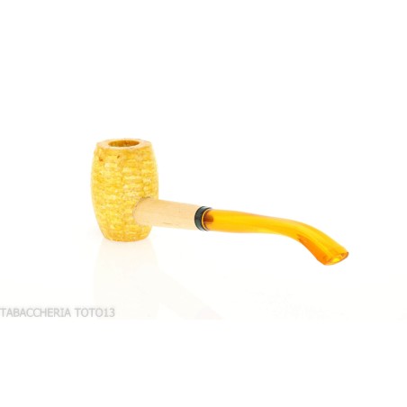 Corncob pipe Missouri model curve Mizzou Bent without filter - Tobacco Pipes
