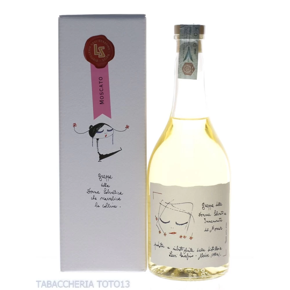 Grappa Serafino e Romano Levi della donna selvatica moscato