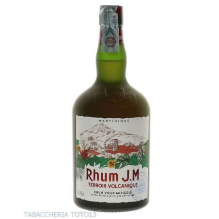 J.M. Rhum Agricole Terroir Volcanique Vol.43% Cl.70 J.M. Distillery Rhum Rhum