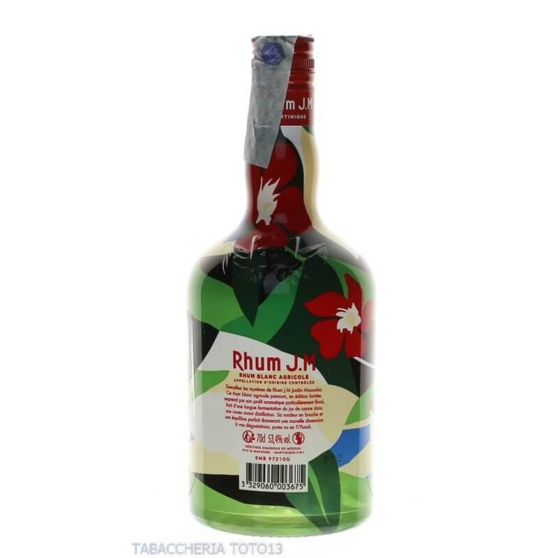 J.M. Rhum Agricole Blanc Macouba Limited Edition Vol. 53,4% Cl.70 - J.M. Distillery