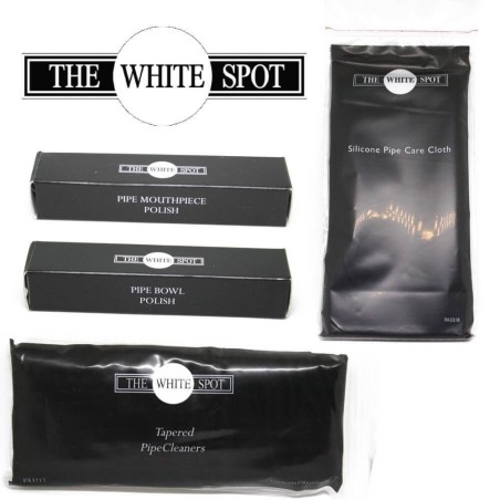 Dunhill - The White Spot Le kit de nettoyage complet pour pipe à tabac premium - Accessoires pour pipes