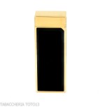 Briquet Dunhill Rollagas laque noire et marques dorées - Briquets - Métal