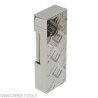 Encendedor Dunhill Rollagas chapado en paladio logotipo abstracto grabados - Dunhill - The white spot