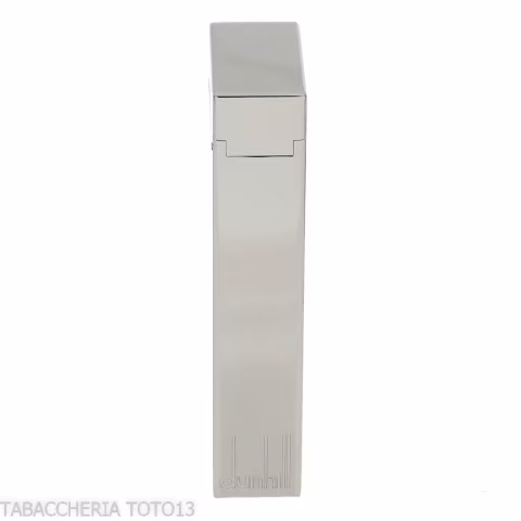 Dunhill Rollagas lighter black lacquer and palladium logo - Lighters - Metal