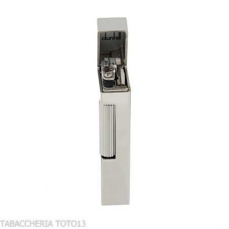 Accendino Dunhill Rollagas lacca nera e logo palladio - Accendini