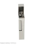 Dunhill Rollagas lighter black lacquer and palladium logo - Lighters - Metal