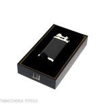 Dunhill Unique lighter palladium plated and black lacquer - Lighters - Metal