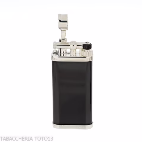 Dunhill Unique lighter palladium plated and black lacquer - Lighters - Metal