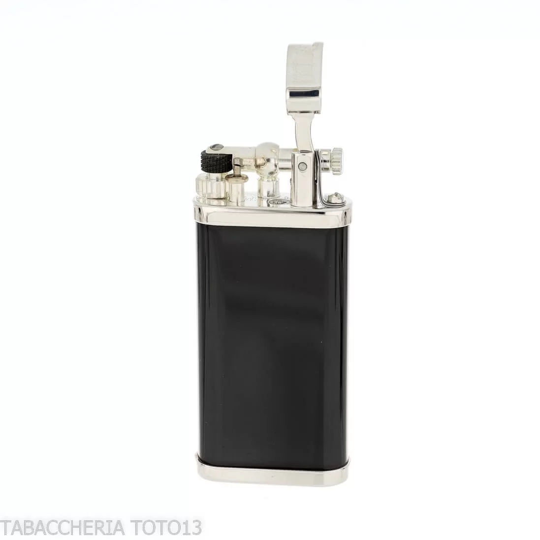 Dunhill Unique Lighter Palladium Plated & Black Lacquer | Sale