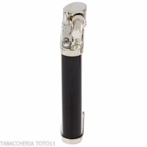Dunhill Unique lighter palladium plated and black lacquer - Lighters - Metal