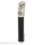 Dunhill Unique lighter palladium plated and black lacquer - Lighters - Metal