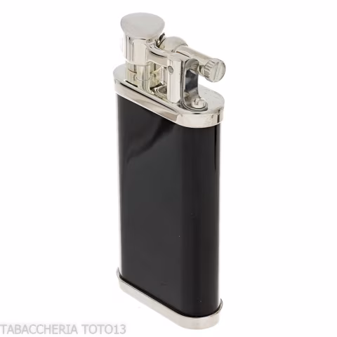 Dunhill Unique lighter palladium plated and black lacquer - Lighters - Metal