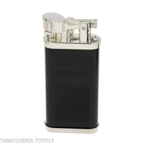 Dunhill Unique lighter palladium plated and black lacquer - Lighters - Metal