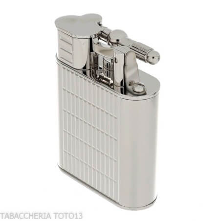 Dunhill Unique Jet Flame Feuerzeug mit satinierter Palladiumbeschichtung - Dunhill - The white spot