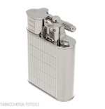 Accendino Dunhill Unique Jet Flame placcato palladio satinato - Accendini