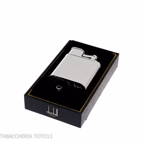 Accendino Dunhill Unique Jet Flame placcato palladio satinato - Accendini