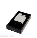 Accendino Dunhill Unique Jet Flame placcato palladio satinato - Accendini