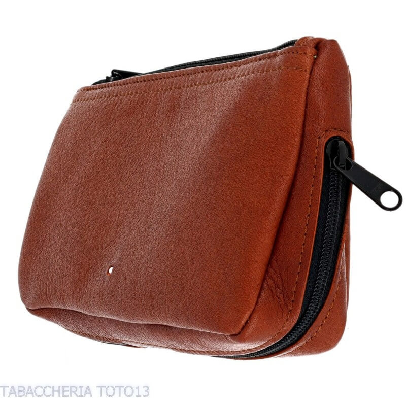 Dunhill - The White Spot Compendium Tasche für 2 Pfeifen und terrakottafarbenen Tabak - Dunhill - The white spot