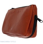Dunhill - The White Spot Compendium borsa per 2 pipe e tabacco colore terracotta - Accessori Per Pipe