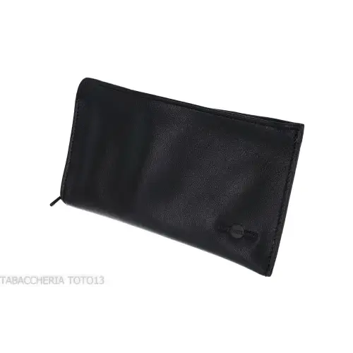 Dunhill - The White Spot Dress zippered pouch for tobacco - Accessories for tobacco pipes - Leather