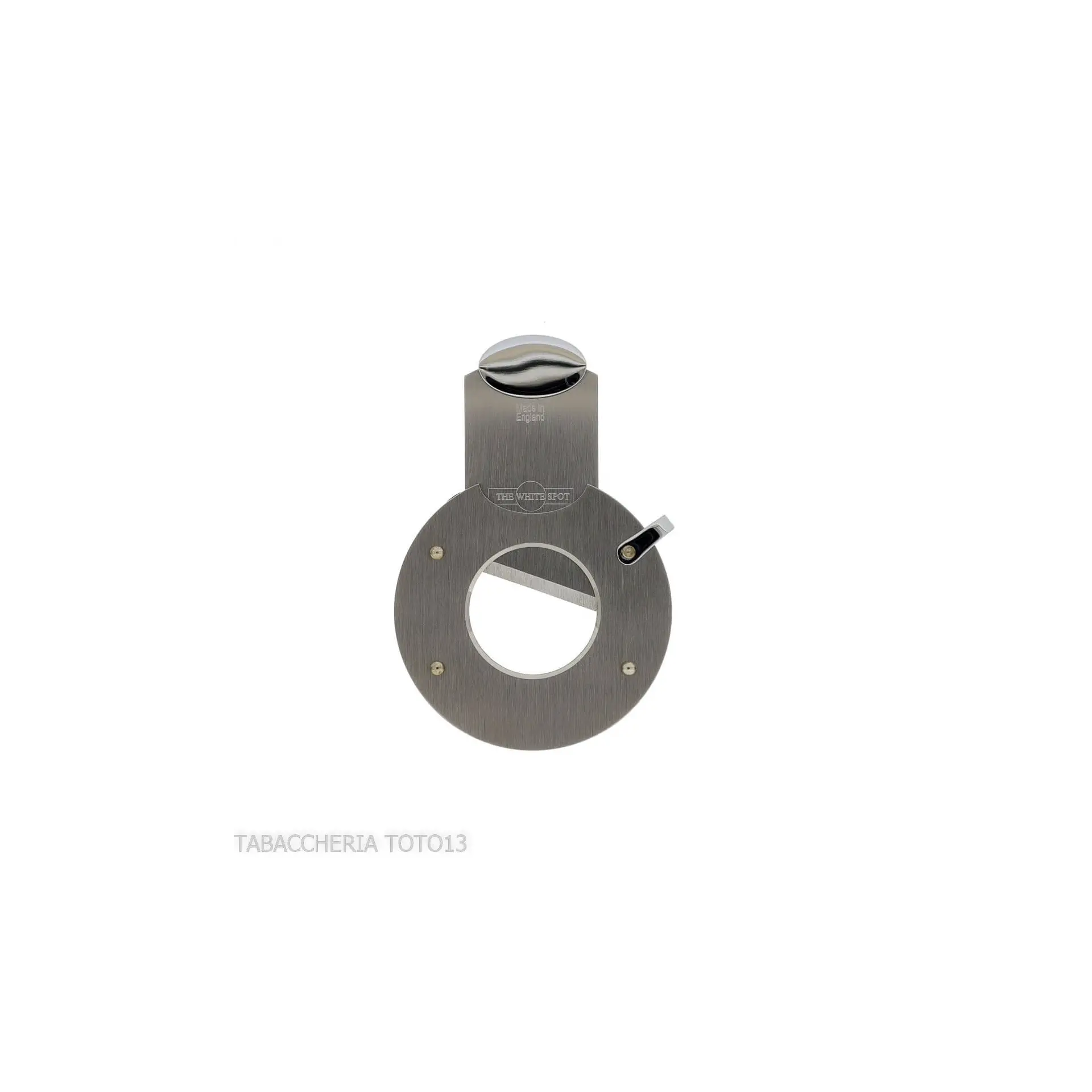 Tagliasigari a ghigliottina ultrasottile circolare Dunhill - The White Spot - Accessori Per Sigari Tagliasigari a ghigliottina ultrasottile circolare Dunhill - The White Spot - Accessori Per Sigari